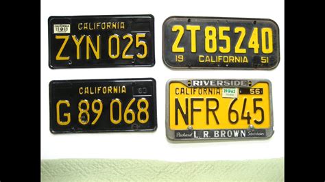 yom license plate california.